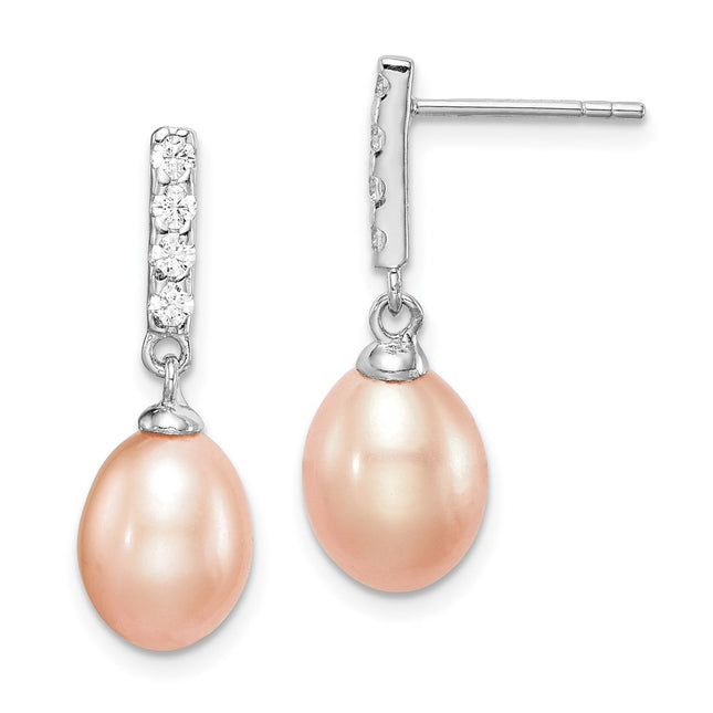 Sterling Silver Earrings Style QE15360 - Classique Jewelry Inc.