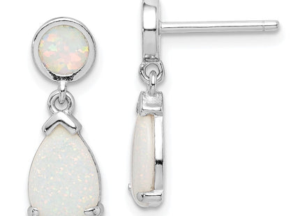 Sterling Silver Earrings Style QE15400 - Classique Jewelry Inc.