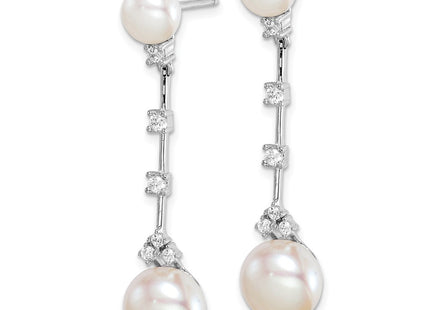 Sterling Silver Earrings Style QE15402 - Classique Jewelry Inc.