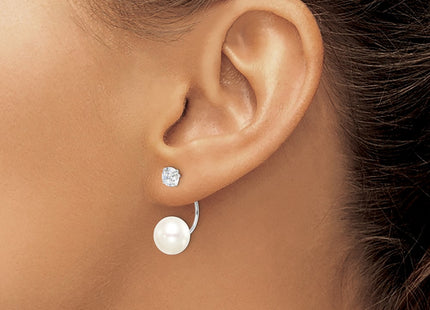 Sterling Silver Earrings Style QE15408 - Classique Jewelry Inc.