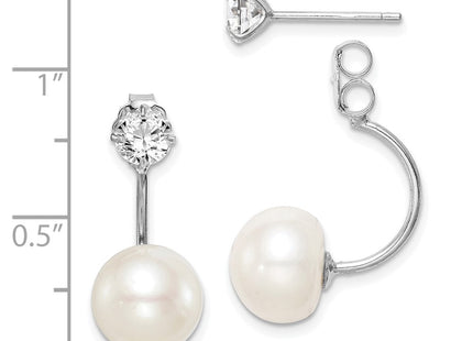 Sterling Silver Earrings Style QE15408 - Classique Jewelry Inc.