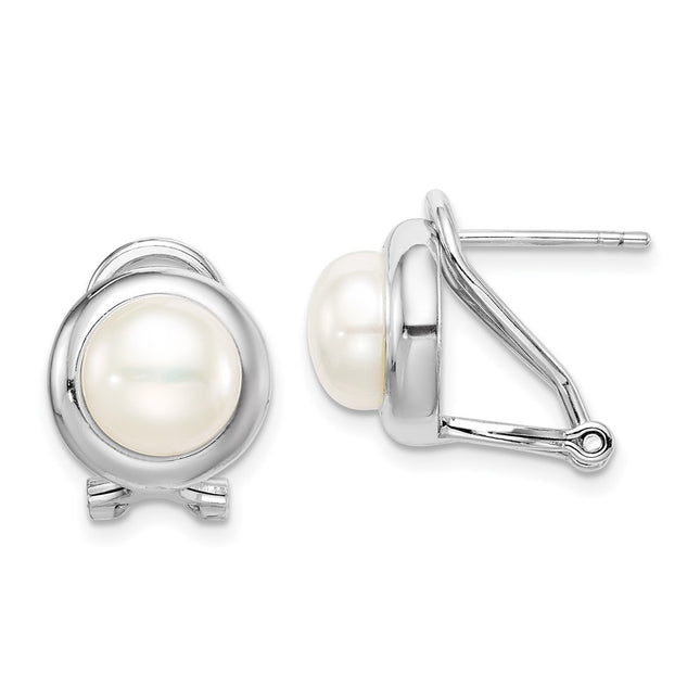 Sterling Silver Earrings Style QE15417 - Classique Jewelry Inc.