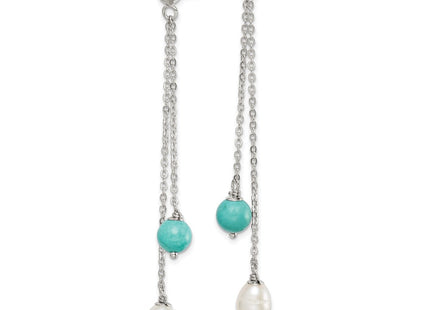 Sterling Silver Earrings Style QE15419 - Classique Jewelry Inc.