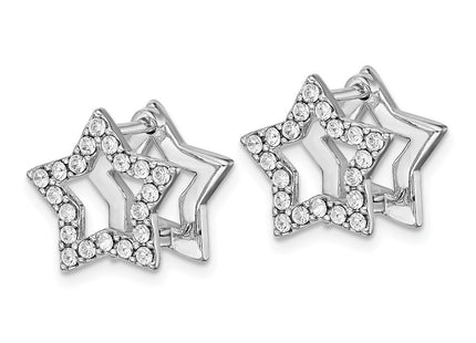 Sterling Silver Earrings Style QE15428 - Classique Jewelry Inc.