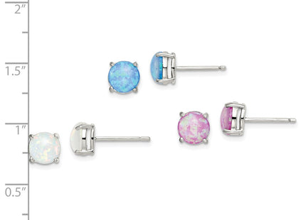 Sterling Silver Earrings Style QE15432SET - Classique Jewelry Inc.