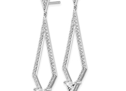 Sterling Silver Earrings Style QE15435 - Classique Jewelry Inc.
