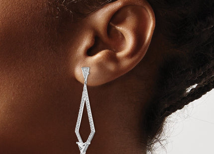 Sterling Silver Earrings Style QE15435 - Classique Jewelry Inc.