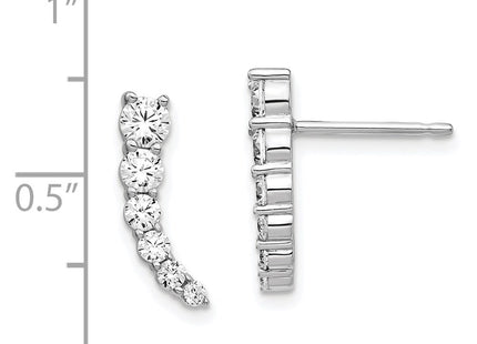 Sterling Silver Earrings Style QE15436 - Classique Jewelry Inc.