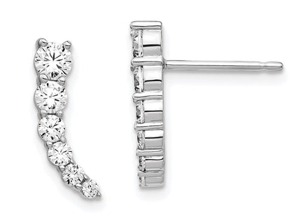 Sterling Silver Earrings Style QE15436 - Classique Jewelry Inc.