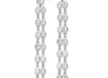 Sterling Silver Earrings Style QE15440 - Classique Jewelry Inc.