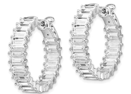 Sterling Silver Earrings Style QE15441 - Classique Jewelry Inc.