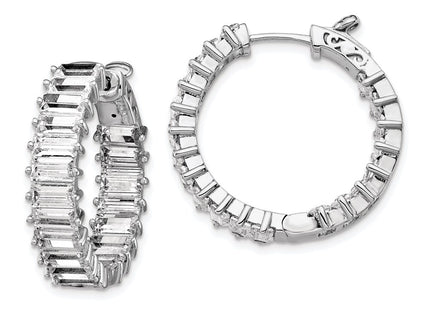 Sterling Silver Earrings Style QE15441 - Classique Jewelry Inc.