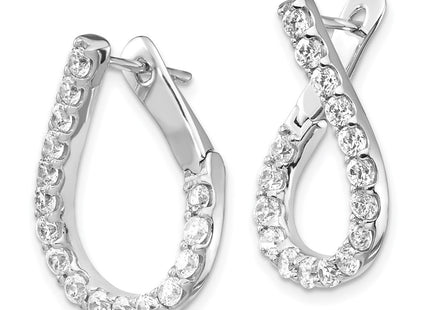 Sterling Silver Earrings Style QE15443 - Classique Jewelry Inc.