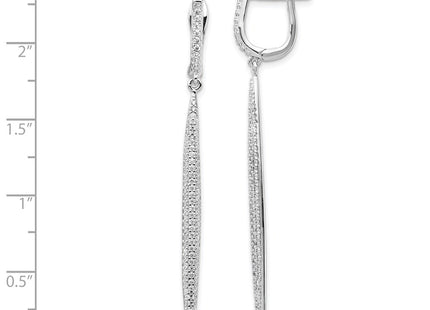 Sterling Silver Earrings Style QE15444 - Classique Jewelry Inc.