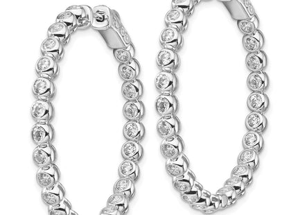 Sterling Silver Earrings Style QE15447 - Classique Jewelry Inc.