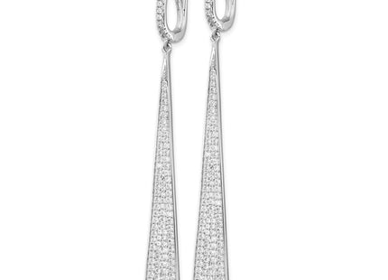 Sterling Silver Earrings Style QE15451 - Classique Jewelry Inc.