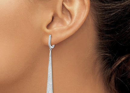 Sterling Silver Earrings Style QE15451 - Classique Jewelry Inc.