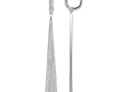 Sterling Silver Earrings Style QE15451 - Classique Jewelry Inc.