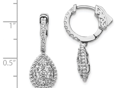 Sterling Silver Earrings Style QE15452 - Classique Jewelry Inc.