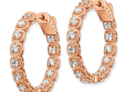 Sterling Silver Earrings Style QE15456 - Classique Jewelry Inc.