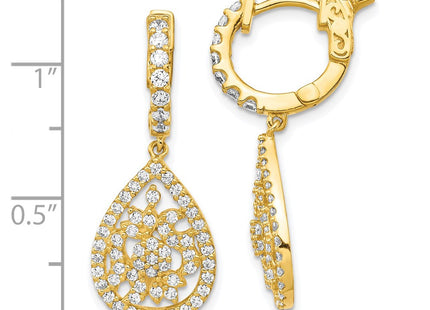 Sterling Silver Earrings Style QE15458 - Classique Jewelry Inc.