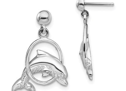 Sterling Silver Earrings Style QE15473 - Classique Jewelry Inc.