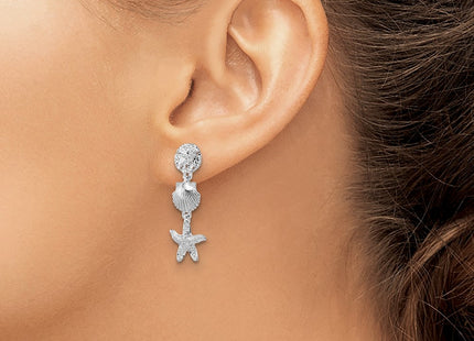 Sterling Silver Earrings Style QE15475 - Classique Jewelry Inc.