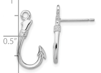 Sterling Silver Earrings Style QE15495 - Classique Jewelry Inc.