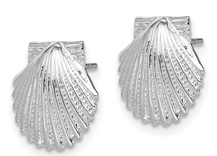 Sterling silver earrings, alternate view