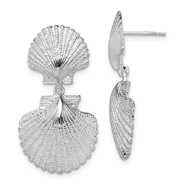 Sterling Silver Earrings Style QE15508 - Classique Jewelry Inc.