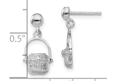 Sterling Silver Earrings Style QE15521 - Classique Jewelry Inc.