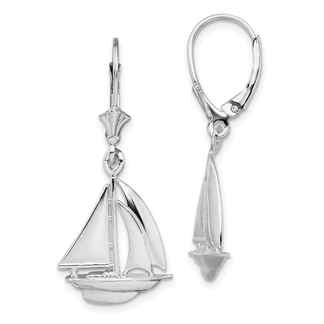 Sterling Silver Earrings Style QE15586 - Classique Jewelry Inc.