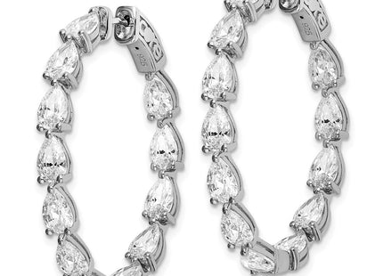 Sterling Silver Earrings Style QE15617 - Classique Jewelry Inc.