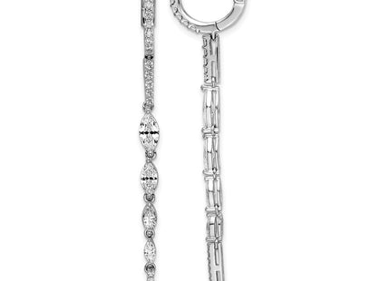 Sterling Silver Earrings Style QE15619 - Classique Jewelry Inc.