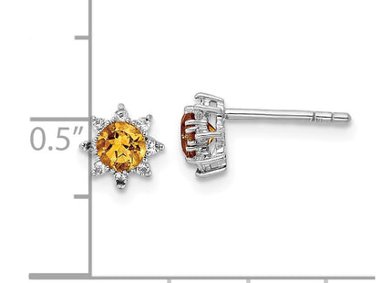 Sterling Silver Earrings Style QE15657 - Classique Jewelry Inc.