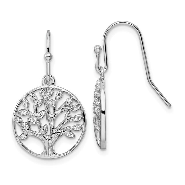 Sterling Silver Earrings Style QE15660 - Classique Jewelry Inc.