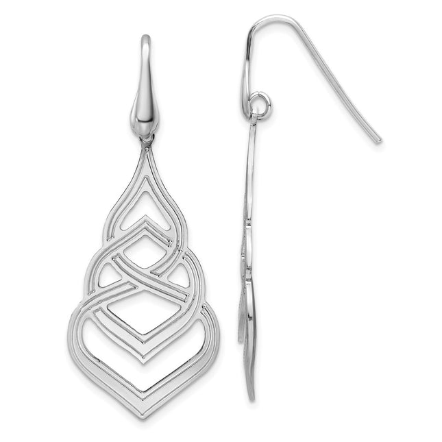Sterling Silver Earrings Style QE15689 - Classique Jewelry Inc.