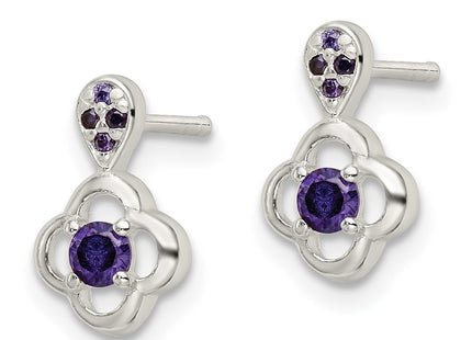 Sterling Silver Earrings Style QE15692 - Classique Jewelry Inc.