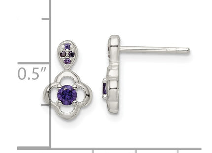 Sterling Silver Earrings Style QE15692 - Classique Jewelry Inc.