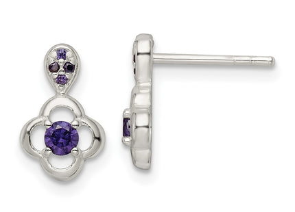 Sterling Silver Earrings Style QE15692 - Classique Jewelry Inc.