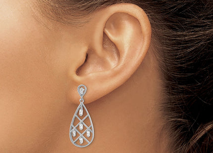 Sterling Silver Earrings Style QE15701 - Classique Jewelry Inc.