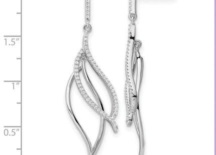Sterling Silver Earrings Style QE15702 - Classique Jewelry Inc.