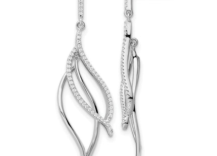 Sterling Silver Earrings Style QE15702 - Classique Jewelry Inc.