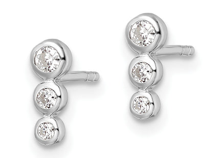 Sterling Silver Earrings Style QE15716 - Classique Jewelry Inc.