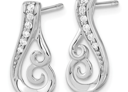 Sterling Silver Earrings Style QE15719 - Classique Jewelry Inc.