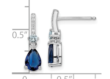 Sterling Silver Earrings Style QE15742 - Classique Jewelry Inc.