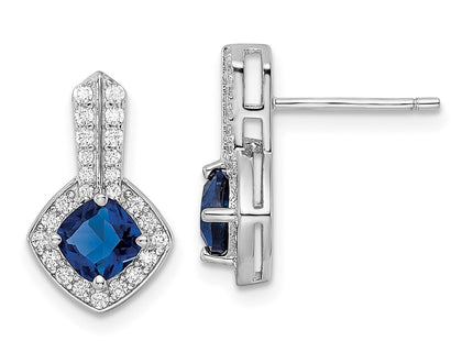 Sterling Silver Earrings Style QE15745 - Classique Jewelry Inc.