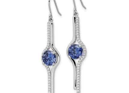 Sterling Silver Earrings Style QE15753 - Classique Jewelry Inc.