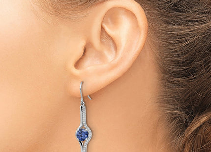 Sterling Silver Earrings Style QE15753 - Classique Jewelry Inc.