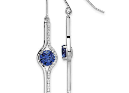 Sterling Silver Earrings Style QE15753 - Classique Jewelry Inc.